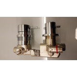 ROBINETTERIE THERMOSTATIQUE COMPLETE ALPI - 3 SORTIES