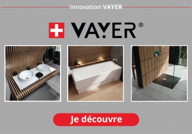 Innovation VAYER : Baignoires, receveurs et vasques